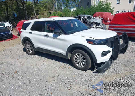 2021 Ford Police Interceptor from USA, damaged, VIN 1FM5K8AB4MGB72152